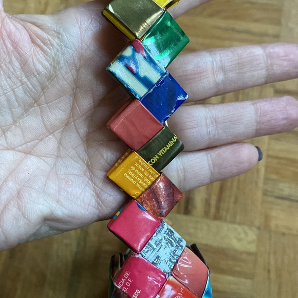 Vintage Candy Gum Wrapper Purse Hand Bag 90's Style Retro Purses - Picture 4 of 10